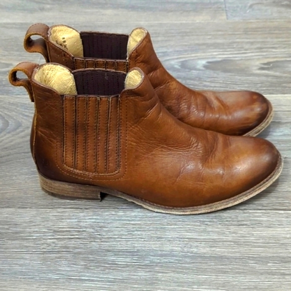 EUC Frye Made In Mexico Leather Booties